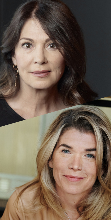 Iris Berben & Anke Engelke